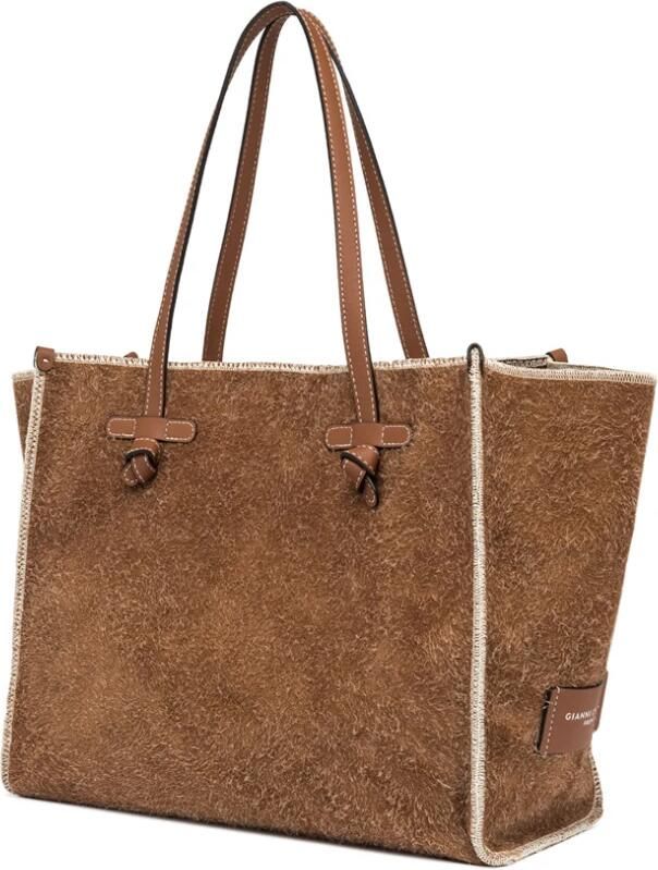 Gianni Chiarini Hobo bags Marcella Club Bags Brown in bruin - Foto 3