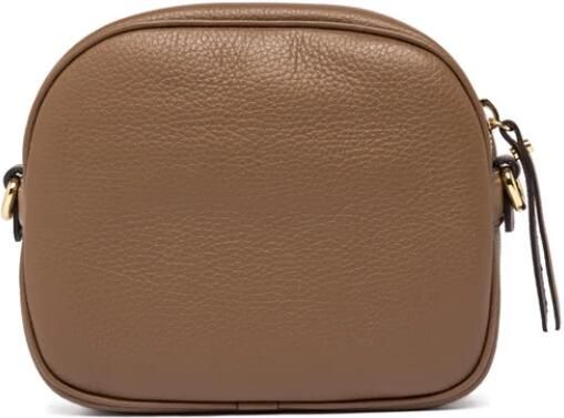 Gianni Chiarini Nina Camera Tas met Gestreepte Schouderband Bruin Dames - Foto 3