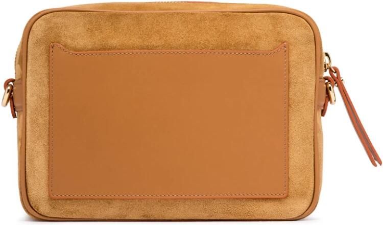 Gianni Chiarini Camel Suede Nina Clutch Brown Dames - Foto 12