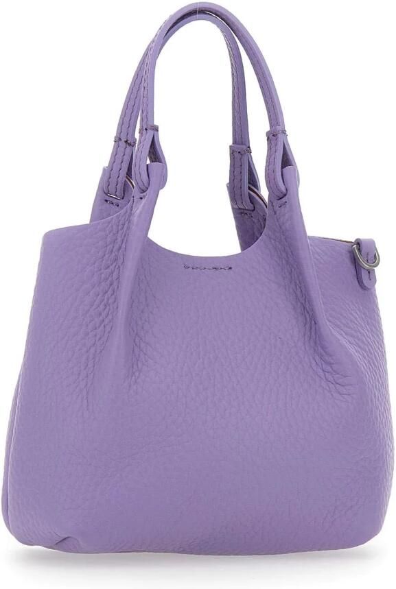 Gianni Chiarini Paarse Leren Dua Handtas Lavendel Purple Dames - Foto 2
