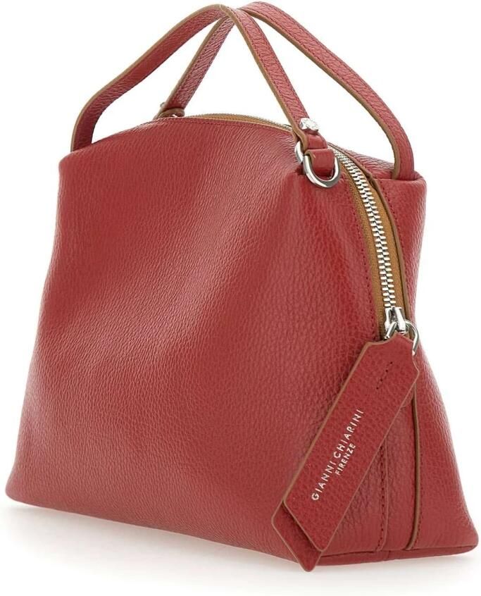 Gianni Chiarini Rode leren handtas Red Dames - Foto 4
