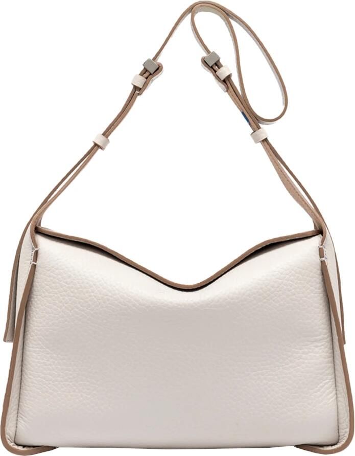 Gianni Chiarini Schoudertas met magnetische klep White Dames