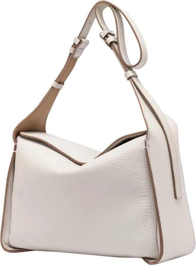 Gianni Chiarini Schoudertas met magnetische klep White Dames - Foto 4