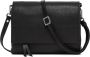 Gianni Chiarini Zwarte Crossbody Tas met Twee Compartimenten en Voorvak met Ritssluiting Black Dames - Thumbnail 1