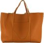 Gianni Chiarini Shoppers Superlight Shopper in cognac - Thumbnail 4