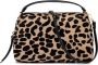 Gianni Chiarini Medium Alifa Animal Print Handtas Bruin Dames - Thumbnail 3