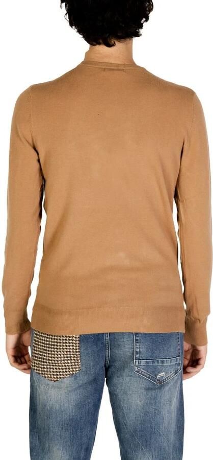 Gianni Lupo Bruine Gebreide Trui Pullover Herfst Winter Collectie Brown Heren - Foto 4