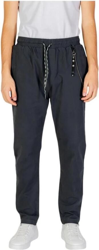 Gianni Lupo Grijze Katoenmix Stretchbroek Herfst Winter Gray Heren - Foto 5