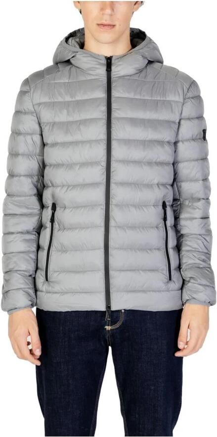 Gianni Lupo Polyamide Herfst Winter Jas Collectie Gray Heren - Foto 4