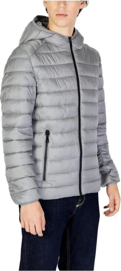 Gianni Lupo Polyamide Herfst Winter Jas Collectie Gray Heren - Foto 3