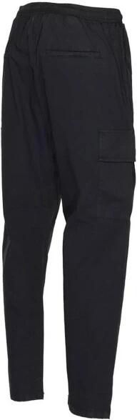 Gianni Lupo Zwarte katoenen broek met veters Black Heren - Foto 1