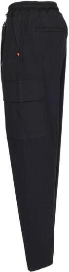 Gianni Lupo Zwarte katoenen broek met veters Black Heren - Foto 3