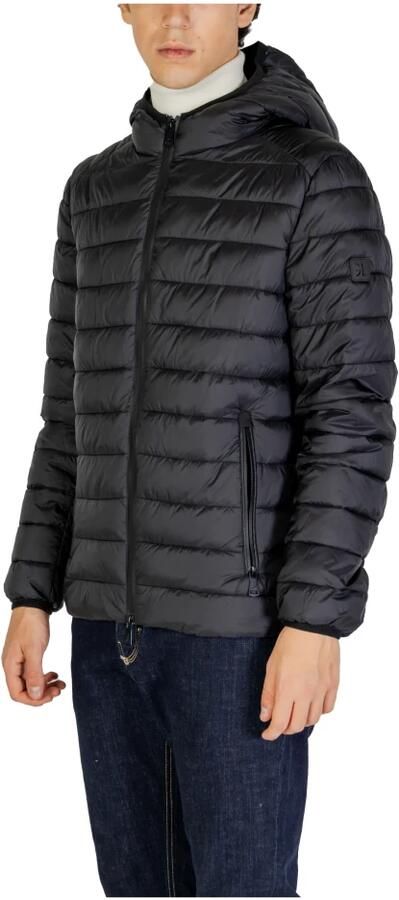 Gianni Lupo Lichtgewicht Opvouwbare Gewatteerde Jas Black Heren - Foto 3