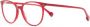 Gigi Studios Carinne 8053 0 Bril in Burgundy Red Unisex - Thumbnail 1