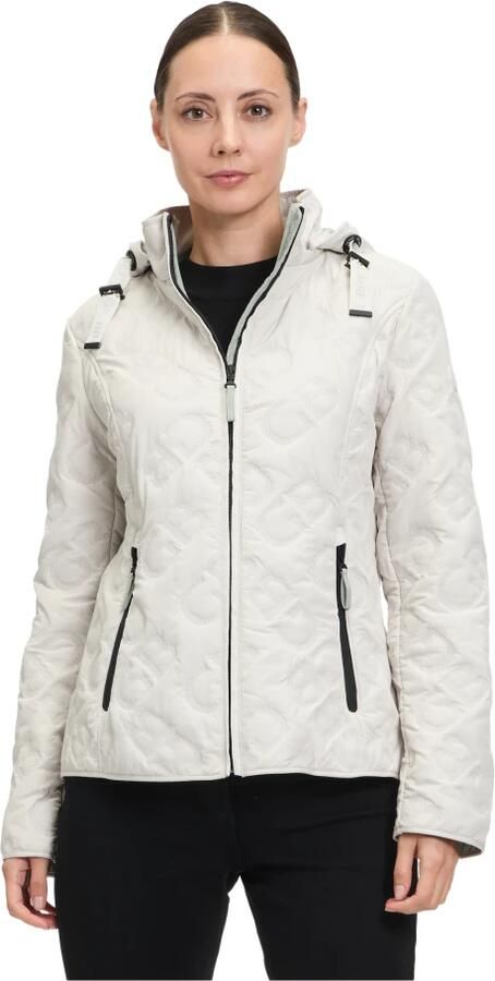 Gil Bret Hoodie met grafisch patroon Beige Dames