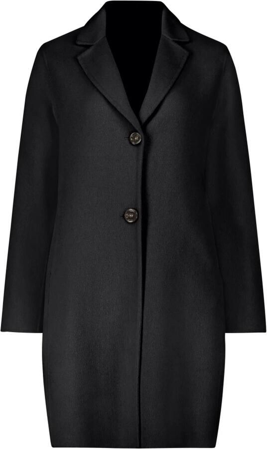 Gil Bret Klassieke wollen jas met reverskraag Black Dames - Foto 4