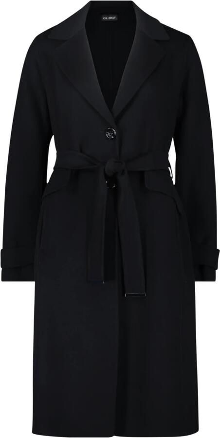Gil Bret Klassieke wollen jas met reverskraag Black Dames - Foto 4