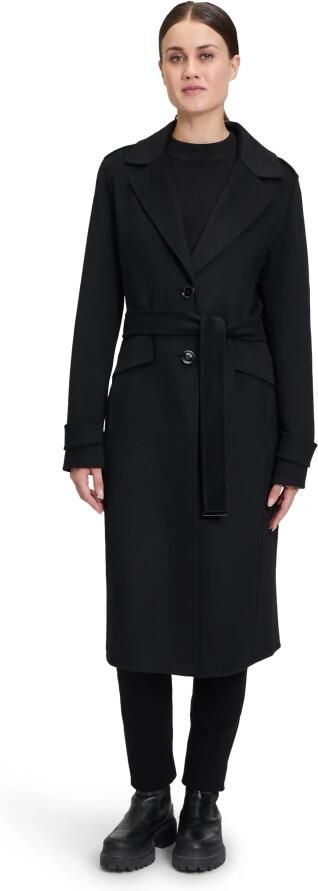 Gil Bret Klassieke wollen jas met reverskraag Black Dames - Foto 2