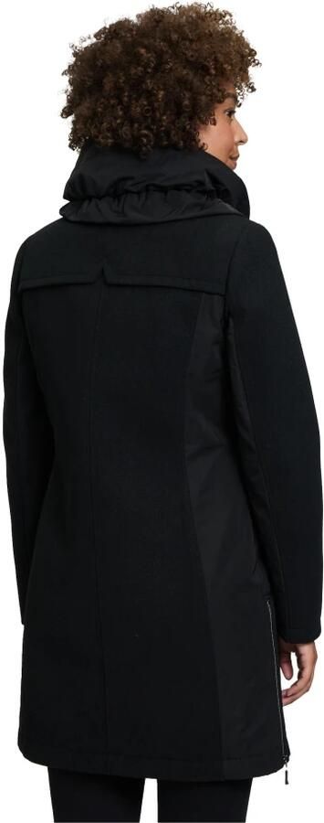 Gil Bret Stijlvolle wollen jas met hoge kraag Black Dames - Foto 2