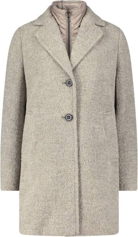 Gil Bret Wollen jas voor vrouwen Beige Dames