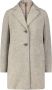 Gil Bret Afneembare Vest Halflange Jas Savannah Melange Beige Dames - Thumbnail 3