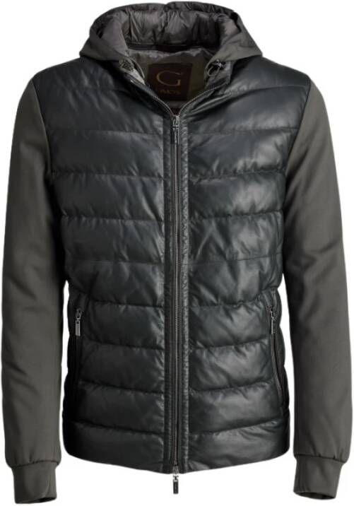 Gimo's Leather Jackets Zwart Heren
