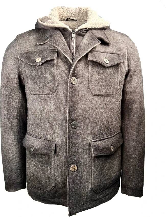 Gimo's Light Jackets Grijs Heren