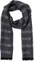 Emporio Armani Heren Sjaal met logo all over Blue Heren - Thumbnail 1