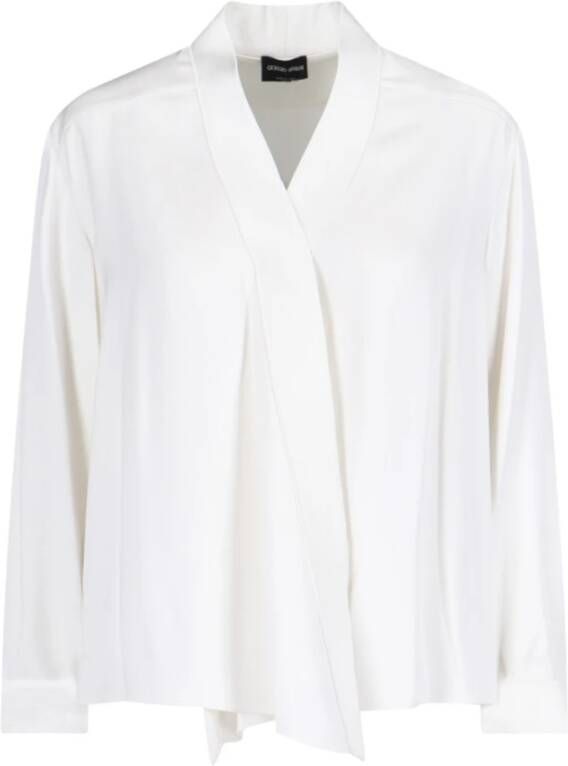 Giorgio Armani Blouses White Dames