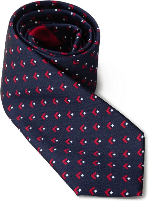 Giorgio Armani Blauwe Zijden Stropdas Elegante Stijl Blue Heren