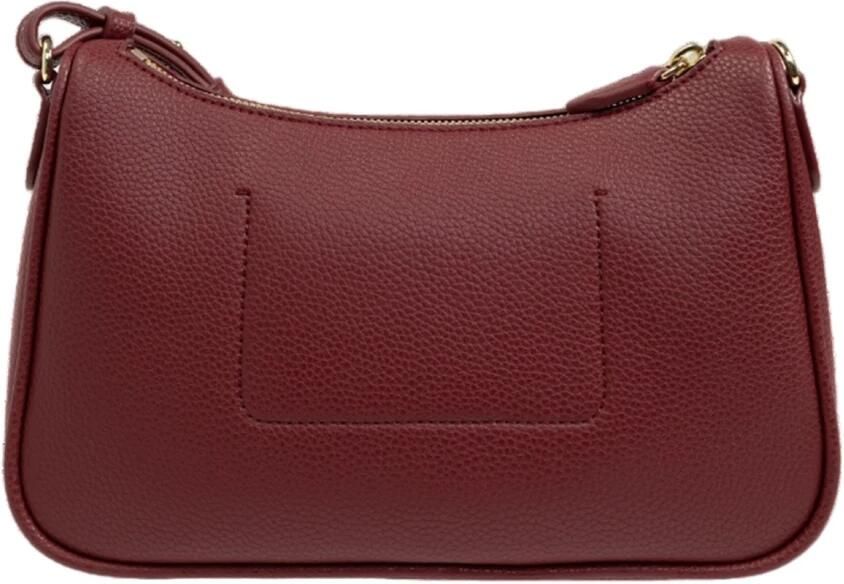 Emporio Armani Mini Baguette Bordeaux met Zwart Logo Red Dames - Foto 5