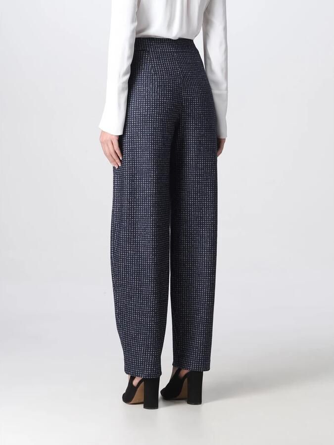 Emporio Armani Gecontroleerde broek Blauw Dames - Foto 2