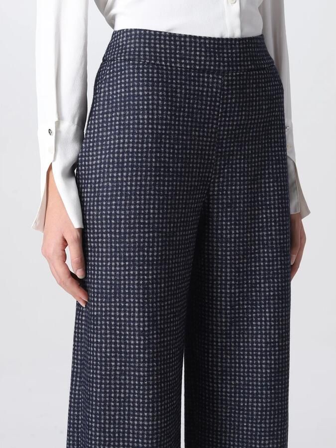 Emporio Armani Gecontroleerde broek Blauw Dames - Foto 3