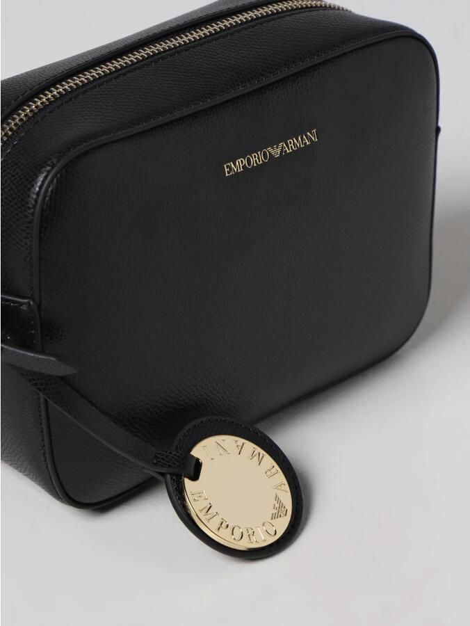 Emporio Armani Schoudertassen Camera Case Minidollaro in zwart