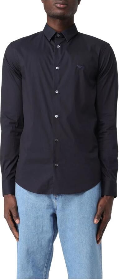 Emporio Armani Blauwe Overhemden 8N1C091Ni9Z0934 110788 2302 Blue Heren - Foto 3