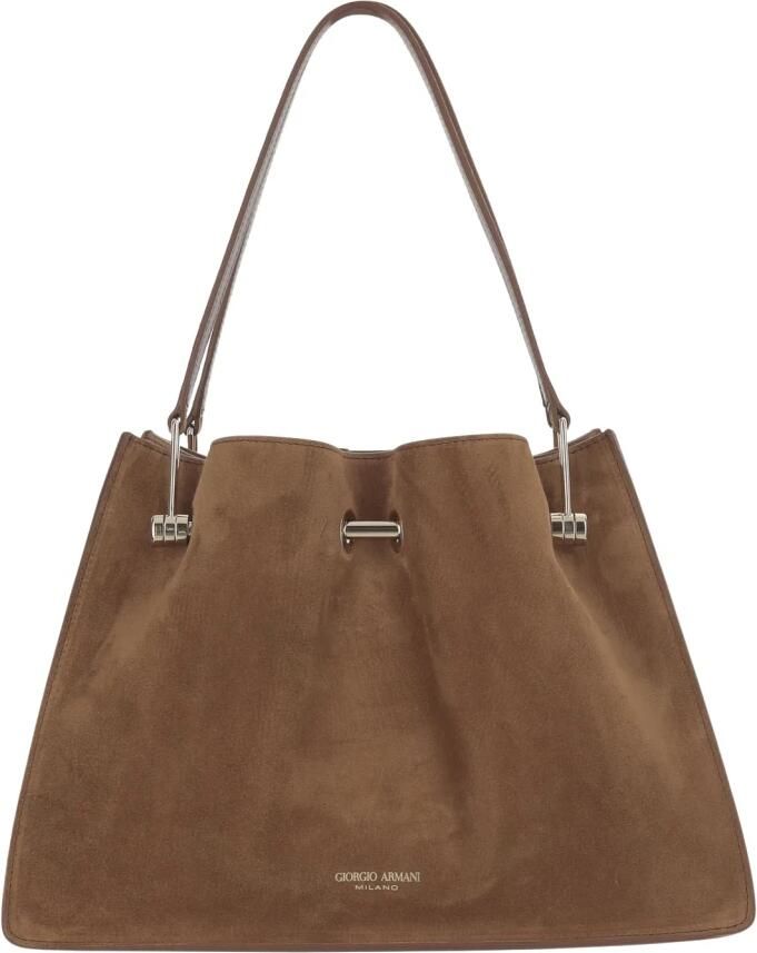 Giorgio Armani Stijlvolle tassen voor elke gelegenheid Brown Dames