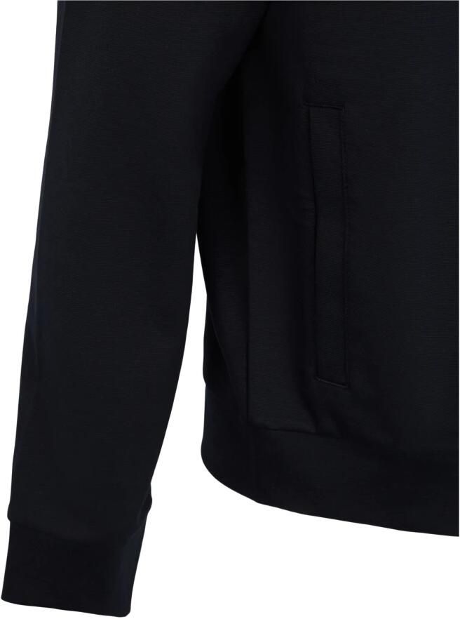 Emporio Armani Blauwe Zip-through Sweatshirt met Logo Appliqué Blue Heren - Foto 7