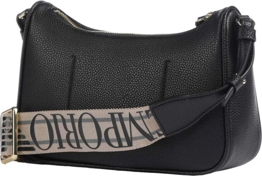 Emporio Armani Zwarte Mini Baguette met Verstelbare Band Black Dames - Foto 5