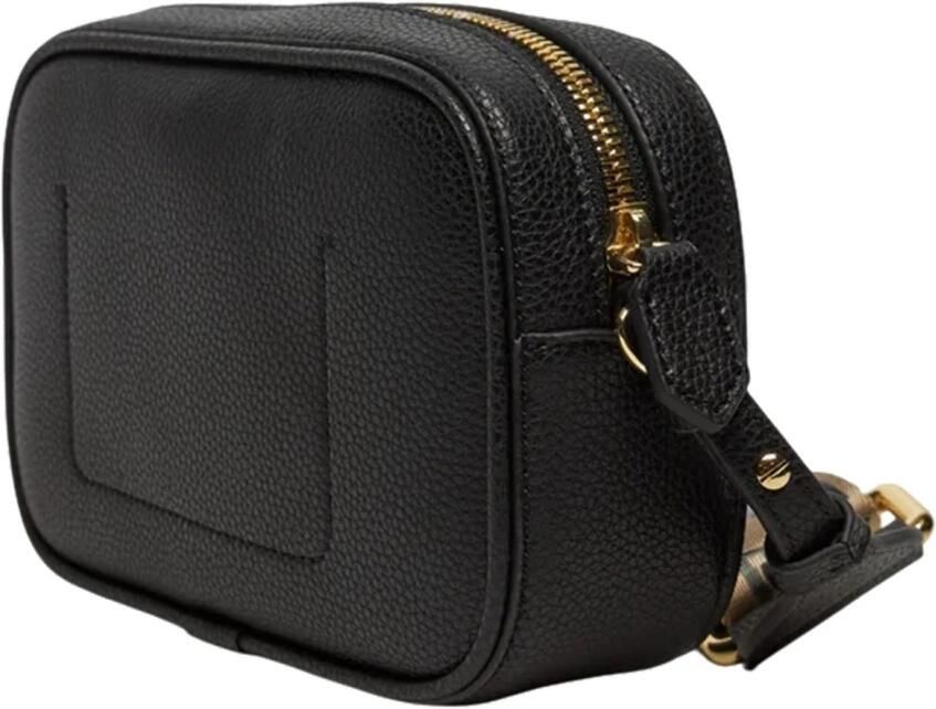 Emporio Armani Zwarte Mini Tas met Verstelbare Band en Logo Lettering Black Dames - Foto 5