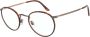 Giorgio Armani Eyewear frames AR 112Mj Brown Unisex - Thumbnail 1
