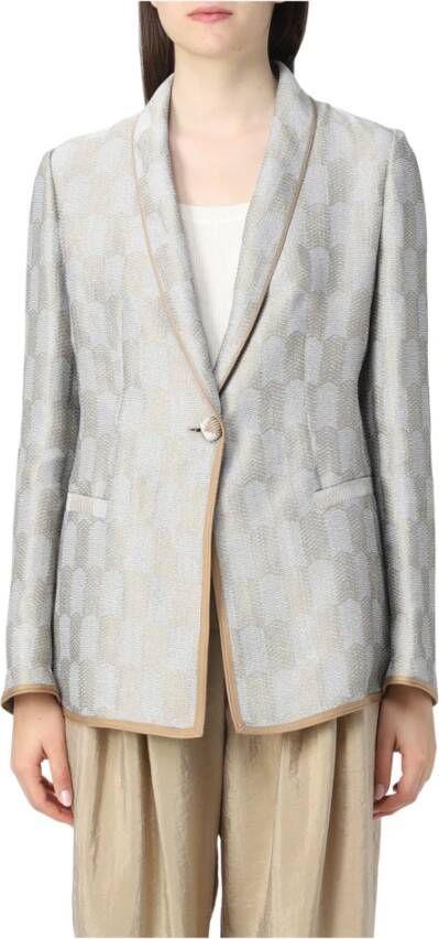 Giorgio Armani Jasje Grijs Dames