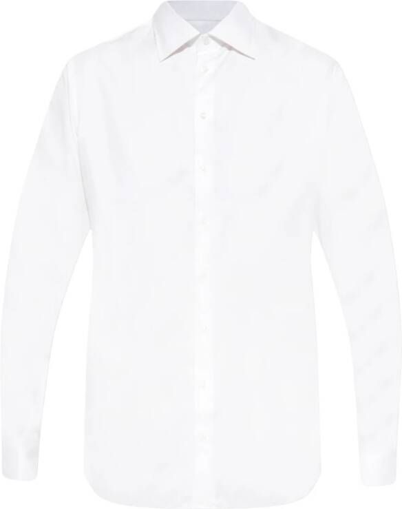 Giorgio Armani Shirt met manchetknopen White Heren