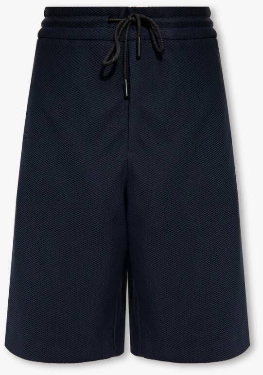 Giorgio Armani Short Shorts Blauw Heren
