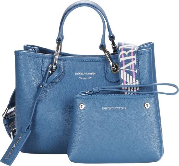 Giorgio Armani Shoulder Bags Blauw Dames