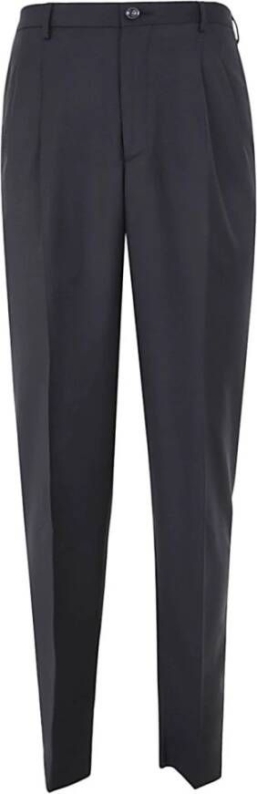 Giorgio Armani Slanke broek Blauw Heren