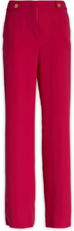 Giorgio Armani Straight Trousers Roze Dames