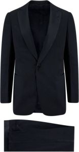 Giorgio Armani Suits Zwart Heren