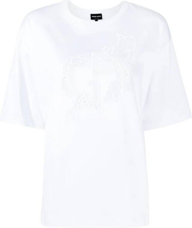 Giorgio Armani T-Shirts Wit Dames
