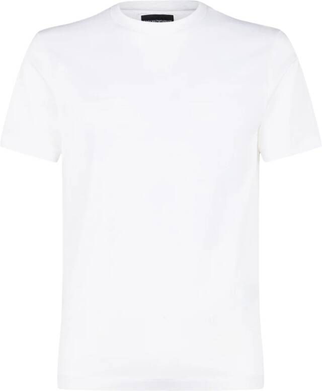 Emporio Armani V-Hals T-Shirt White Heren