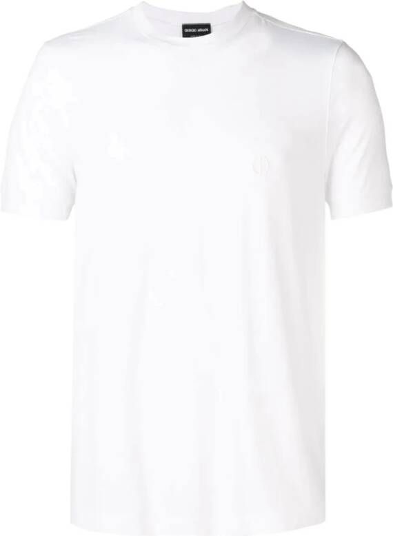 Giorgio Armani T-shirts Wit Heren